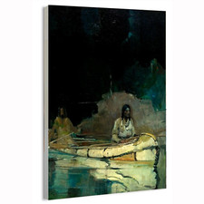 1927 FRANK EARLE SCHOONOVER Indian Poster or Canvas Home Decor Print picture