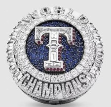 MLB 2023 Texas Rangers World Series Championship Ring /Seaber/ Size9-11-13 picture