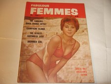 Fabulous Femmes V1#2 '62 -Norma Poole -Mary Jackson Pinup Magazine -sharpe picture