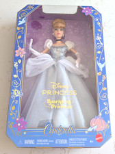 Mattel Disney Princess Sparkling Princess Cinderella Fashion Doll NEW picture