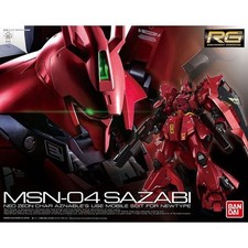 #29 Sazabi Char's Counterattack Bandai Hobby RG 1/144 Scale Model Kit picture
