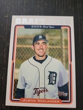 2005 Topps Justin Verlander Draft Pick Card No 677 High Grade  picture