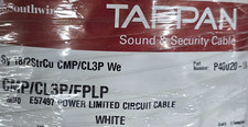 Southwire/Tappan 18/2C Plenum Stranded Security/Alarm Cable CMP White /100ft picture