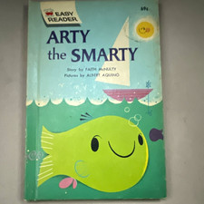 Vintage Wonder Books Arty the Smarty Hardcover      Faith McNulty 1962 picture