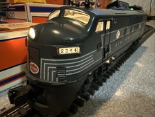 CLEAN LIONEL POSTWAR 0 GAUGE NEW YORK CENTRAL DIESEL. No. 2344 ILLUMINATED DUMMY picture