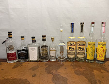 Multi-Brand Assorted Empty Liquor Bottle Lot: Jack Daniel's, Old Carter, ect. picture
