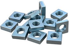 THIN METRIC SQUARE NUTS Zinc plated M3 M4 M5 M6 M8 M10 Thin Type DIN 562 picture