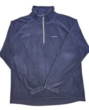 Craghoppers Thermo Fleece Womens XL Navy Quarter Zip Hiking Outdoor Pullover picture