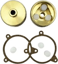 2X Headlight Motor Repair Kit HD Brass Gear Upgrade Fits for Chevy Corvette  picture
