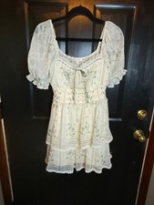 Francesca's Women's Small Western Dress Cowgirl picture