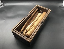 Antique Japanese Nichiren Buddhist Edo Period Handwritten Scrolls picture