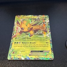 Leafeon EX 10/83 Ultra Rare Pokémon TCG Generations LP picture