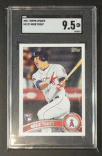 2011 TOPPS UPDATE MIKE TROUT RC ROOKIE #US175 LOS ANGELES ANGELS SGC 9.5 picture
