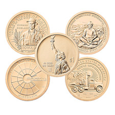 2026-P&D  AMI Iowa Wisconsin California Minnesota 8 UNC Dollar  *** COINS *** picture