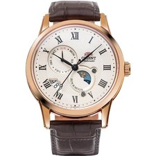 ORIENT Classic RN-AK0001S Sun & Moon Automatic Rose Gold Leather JDM picture