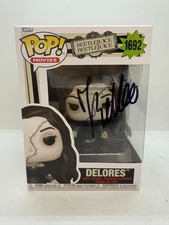Monica Bellucci Signed Funko Pop Beetlejuice Beetlejuice Delores #1692 ACOA picture