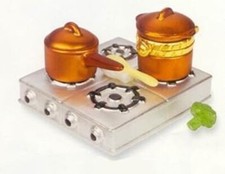 Cooktop & Copper Pot w/Broccoli PHB Hinged Box  Midwest of Cannon Falls picture