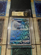 2025 Pokémon Chinese Gem Pack Vol 2 Prismatic Holo Glaceon CGC 10 PRISTINE picture