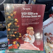 Vintage Original 1970 Sears Christmas Holiday Wish Book picture