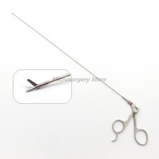 Φ1.6 (5 fr)  370mm Single Action Semi Rigid Hysteroscopic Hysteroscopy Scissors picture
