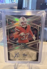 2024 Panini Spectra - Signatures Riley Moss Psychedelic Prizm /5 BOOKEND picture