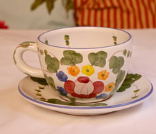 Vintage Iconic The Ivy Los Angeles Restaurant Official Teacup / Saucer Set x2 picture