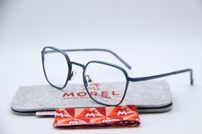 NEW MOREL OGA 10165O BG12 BLUE GRAY AUTHENTIC FRAMES EYEGLASSES 51-22 K1 picture
