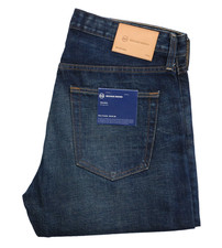 AG Adriano Goldschmied Slim Jeans Kaihara Selvedge Denim 15oz. Made in USA 38x32 picture