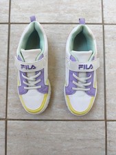 FILA Women's Sneakers White Purple Yellow EU 35 UK 2.5 US 3 picture