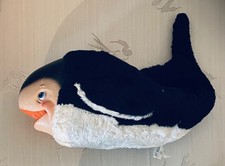 Vintage A Rushton Star Creation Rubber Face WHALE  Plush Animal 1950s 🫍 RARE picture