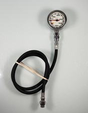 Vintage ScubaPro Scuba Diving Submersible Pressure Gauge (SPG) Analog 5000 PSI picture