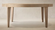 RH Restoration Hardware Malta 48” Round Dining Table COVER Grey $700 New picture