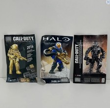 Mega Bloks CALL OF DUTY & HALO 2014/2016 Exclusive Figures set of 3 picture
