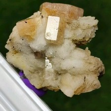 Fluorapatite Gemmy Crystal With Good Luster & Perfect Growth-Shigar Valley,Pak. picture