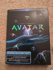 Avatar (Extended Blu-Ray Collector’s Edition 3 Disc Set, 2009) New & Sealed picture