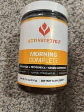 ActivatedYou Morning Complete Powder Digestive Support Probiotic （1 Jar） picture
