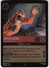 Shere Khan - Fierce and Furious Cold Foil [10 - 128/204] picture