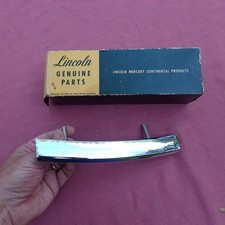 1956-57 Continental Mark II vertical grille bar, LH outer, NOS 4046531 Lincoln picture