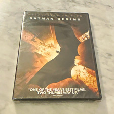 Warner Home Video Batman Begins DVD 2005 Widescreen Edition PG-13 Bale picture