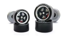PREMIUM w/ DISK BRAKES (P) 1:64 Custom Wheels  Rubber Tires Diecast wheel swaps picture