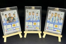 FIFA WORLD CUP 2026 RARE set 3 ETERNOS ARGENTINA MESSI ALVAREZ MARTINEZ picture