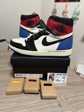 Size 9.5M - Union LA x Air Jordan 1 Retro OG High Varsity Red Fragment Design picture