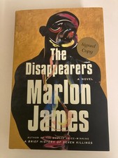 Disappearers by Marlon James (2026, HC) SIGNED 1st Printing w/Protective Cover picture