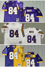 Vintage Randy Moss #84 Vikings Throwback Stitched Jersey picture