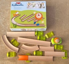 HABA Kullerbü Ergänzungsset Geraden und Kurven Ergänzung für Kugelbahn Bahnen picture