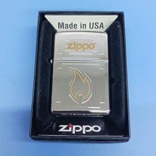 Zippo Chrome Visions Zippo Logo 24206 picture