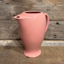 1980s Homer Laughlin Co., Fiesta, Rose Pink, Coffee Server Pot, 7.25