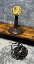 Astatic Vintage Desk Microphone R64516 Art Deco 1950's Collectable For Parts picture