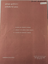 gershwin preludes for piano sheet music picture