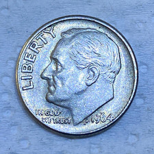 1964-D Roosevelt Dime 10C Silver 0.9 picture